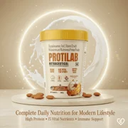 Protilab Kesar Badam Flavour Protein Powder 200gm