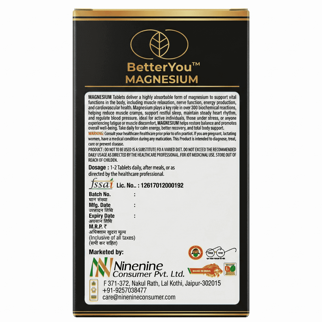 Better You Magnesium Glycinate Tablet 30s