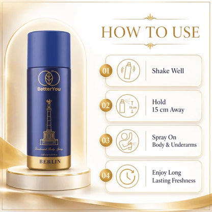 Better You Berlin Deodorant Body Spray