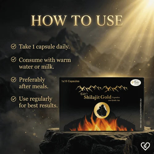 Elders Shilajit Gold Capsules