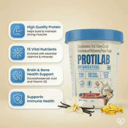 Protilab Vanilla Flavour Protein Powder