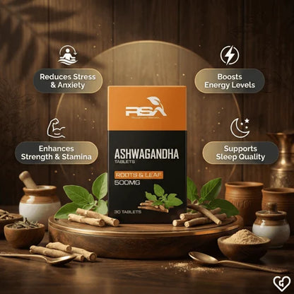 RSA Ashwagandha 500mg Tablet