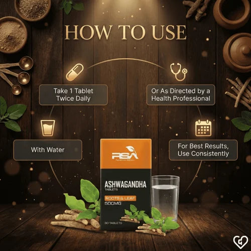 RSA Ashwagandha 500mg Tablet