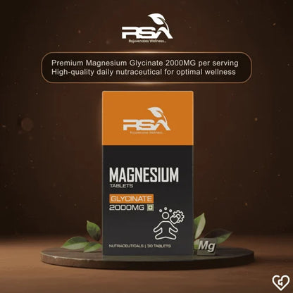 RSA Magnesium Glycinate 2000mg Tablet