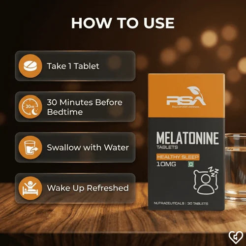 RSA Melatonine 10mg Tablet