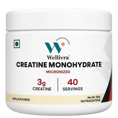 Wellivra Creatine Monohydrate Micronized Powder