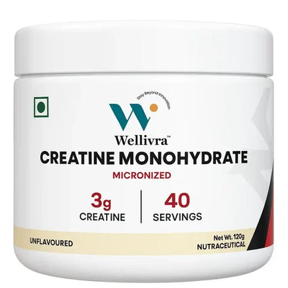 Wellivra Creatine Monohydrate Micronized Powder