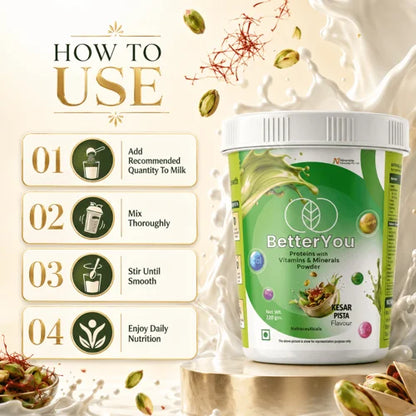 Better You Kesar Pista Flavour Protein Powder
