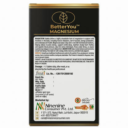 Better You Magnesium Glycinate Tablet 30s