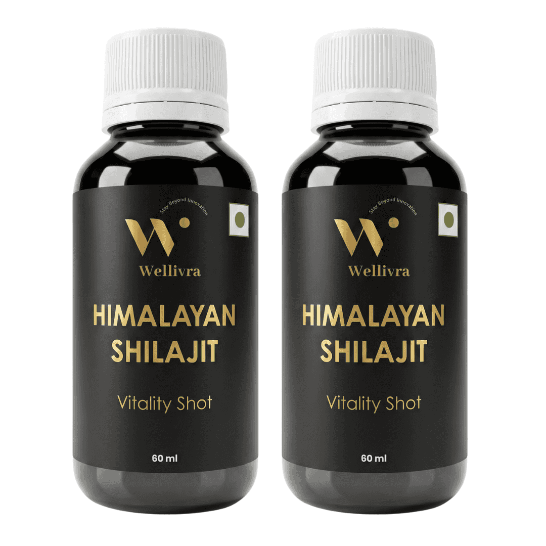 Wellivra Himalayan Shilajit Vitality Shot 60ml X 2s