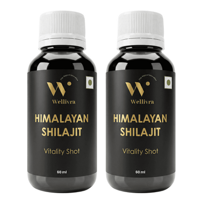 Wellivra Himalayan Shilajit Vitality Shot 60ml X 2s