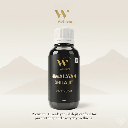 Wellivra Himalayan Shilajit Vitality Shot 60ml X 2s