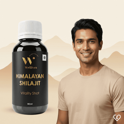 Wellivra Himalayan Shilajit Vitality Shot 60ml X 2s