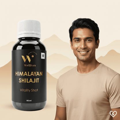 Wellivra Himalayan Shilajit Vitality Shot 60ml X 2s