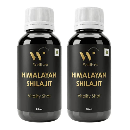 Wellivra Himalayan Shilajit Vitality Shot 60ml x 2