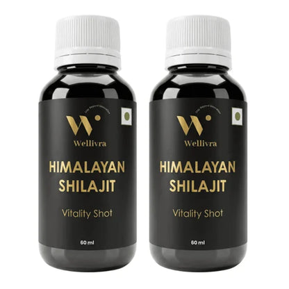 Wellivra Himalayan Shilajit Vitality Shot 60ml x 2