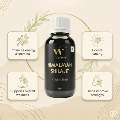 Wellivra Himalayan Shilajit Vitality Shot 60ml x 2