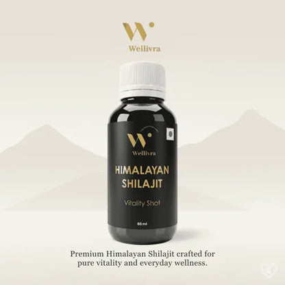 Wellivra Himalayan Shilajit Vitality Shot 60ml x 2
